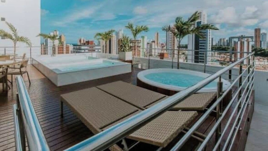 Pool 2, Flat Aconchegante em João Pessoa, João Pessoa