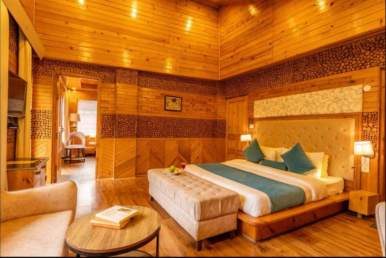 Bedroom 2, Alexandra Cottages, Kullu