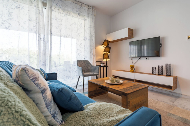 Living area 3, Starlet 1-BR Apt. & Pool in Larnaca, Larnaca