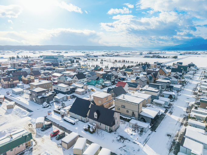 Aerial view 3, THE LAVENRIDGE, Nakafurano