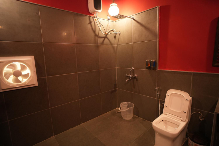 Bathroom 3, Paddy's Loft The Lake View Hostel, Udaipur