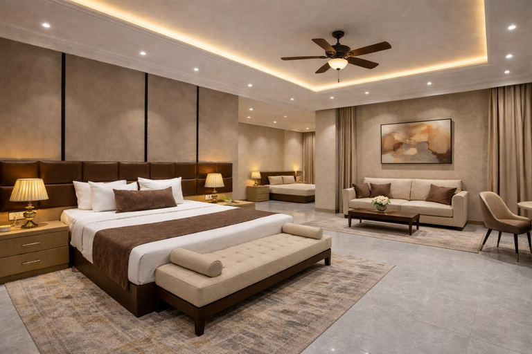 Bedroom 3, Hotel Airport Luxury Suites @ Delhi Airport , Delhi