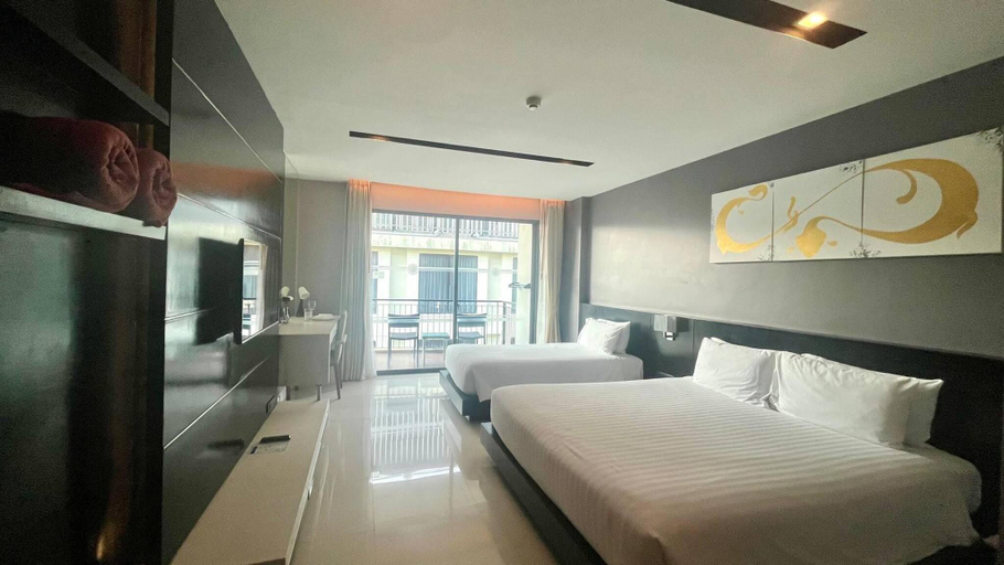 Bedroom 2, 4605-5-star Seaview Aparthotel 30m To Patong Beach, Pulau Phuket