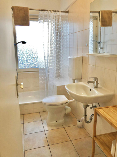 Bathroom 2, Ferienwohnungen Am Klusteich, Goslar