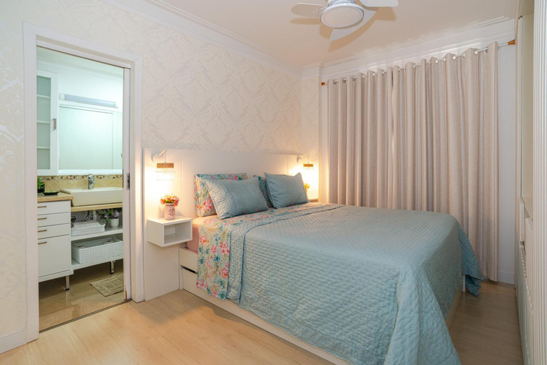Bedroom 2, Apto Pe na Areia com Linda Vista da Roda Gigante, Balneário Arroio do Silva