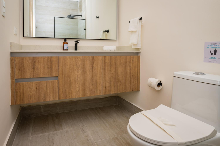 Bathroom 4, Cumbres Garden luxury apartments - By Aloja RV, Benito Juárez