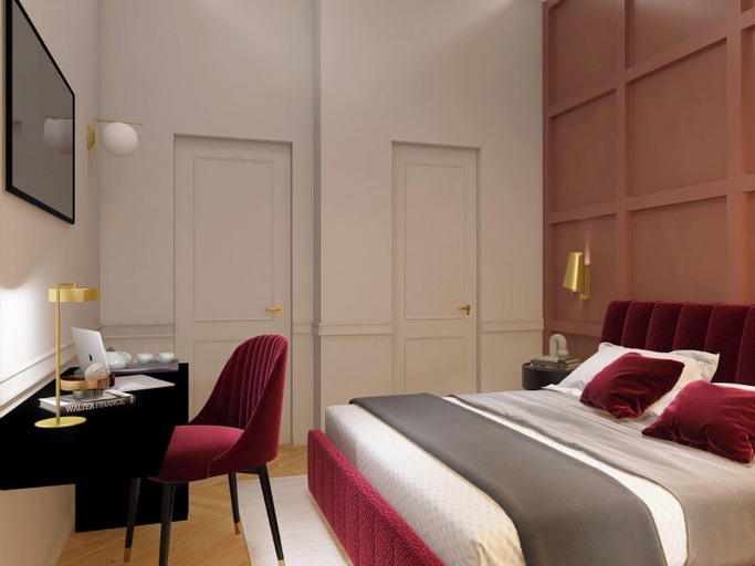 Bedroom 5, Unicum Trastevere Suites, Rome