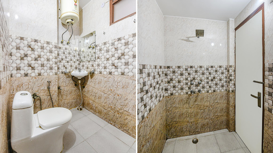 Bathroom, Via Peaceful Stay Palam, Delhi