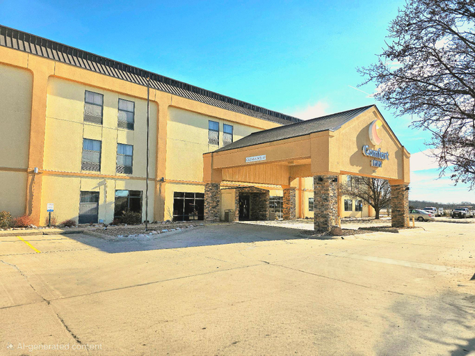 Exterior & Views 1, Comfort Inn Ottawa Kansas, Franklin