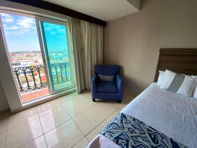 Bedroom, Hotel Villa Florida Veracruz, Veracruz