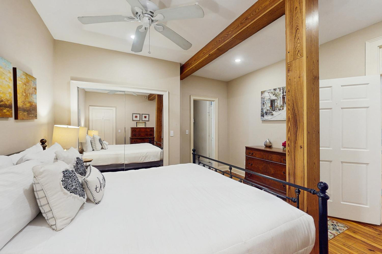 Bedroom 2, Historic City Market Loft Off Broughton, Chatham