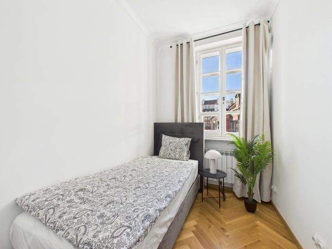 Bedroom 2, Warsaw Premium Apartments Old Town, Warsaw