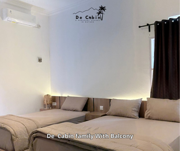 De Cabin Situjuah Room Type - De Cabin Family With Balcony