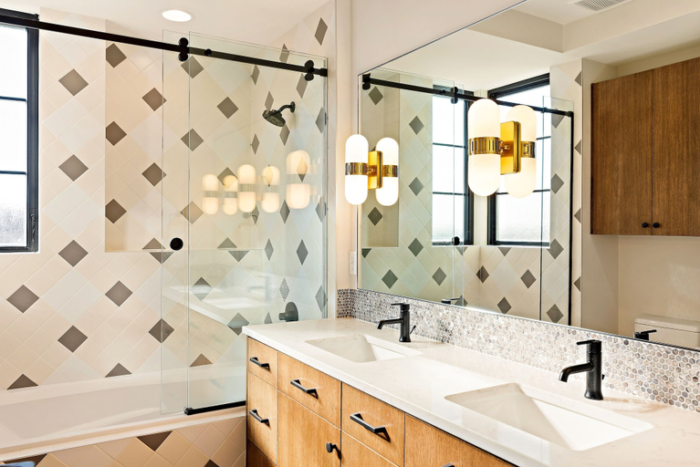 Bathroom 5, Snow Canyon Retreat #13 by RedAwning, Washington