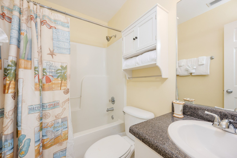 Bathroom, Grand Caribbean 323 1 Bedroom Condo, Baldwin