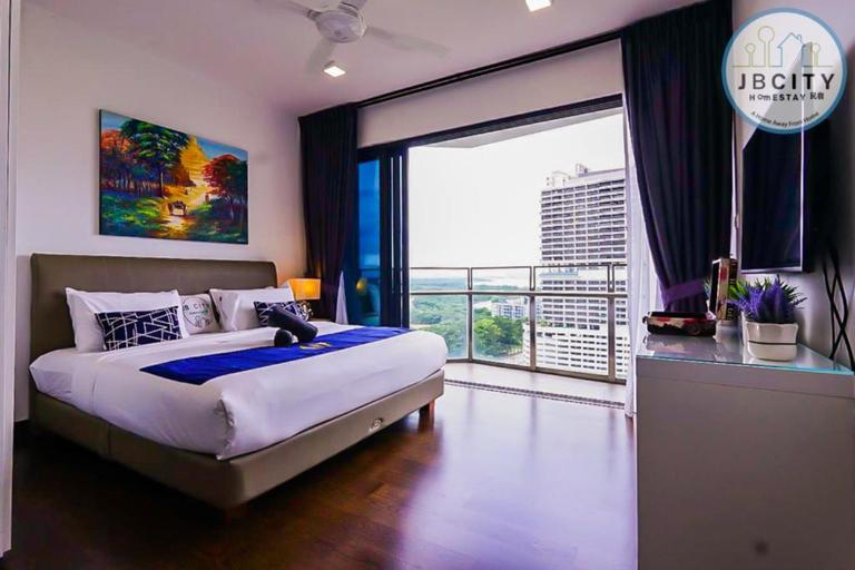 Bedroom 3, Almas Suites Wi-Fi by JBcity Home, Johor Bahru