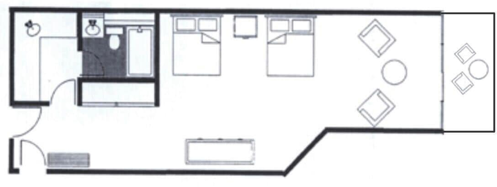 Floor plan, Condo RIGHT on the Snowbird Slopes, Salt Lake