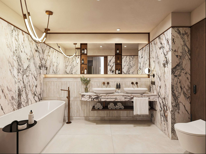Bathroom 5, Novotel Lviv Center (Opening Autumn 2026), L'vivs'ka