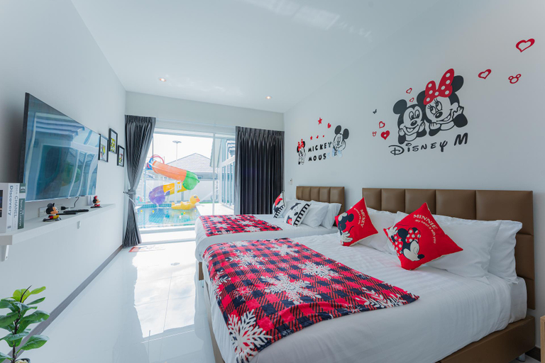 Bedroom 2, YimYim Pool Villa Cha-Am ยิ้มยิ้ม พูลวิลล่า ชะอำ, Cha-Am