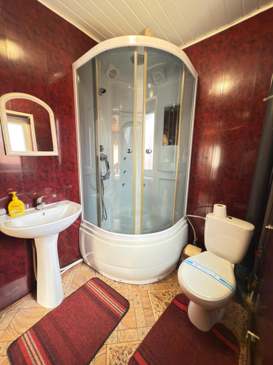 Bathroom 3, "Як вдома" Буковель, Iaremchans'ka