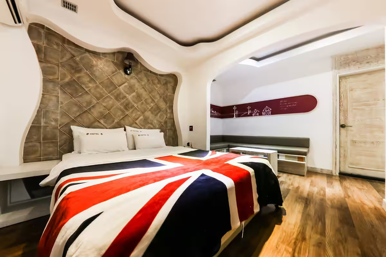 Bedroom 3, Born Hotel Cheongju, Cheongwon