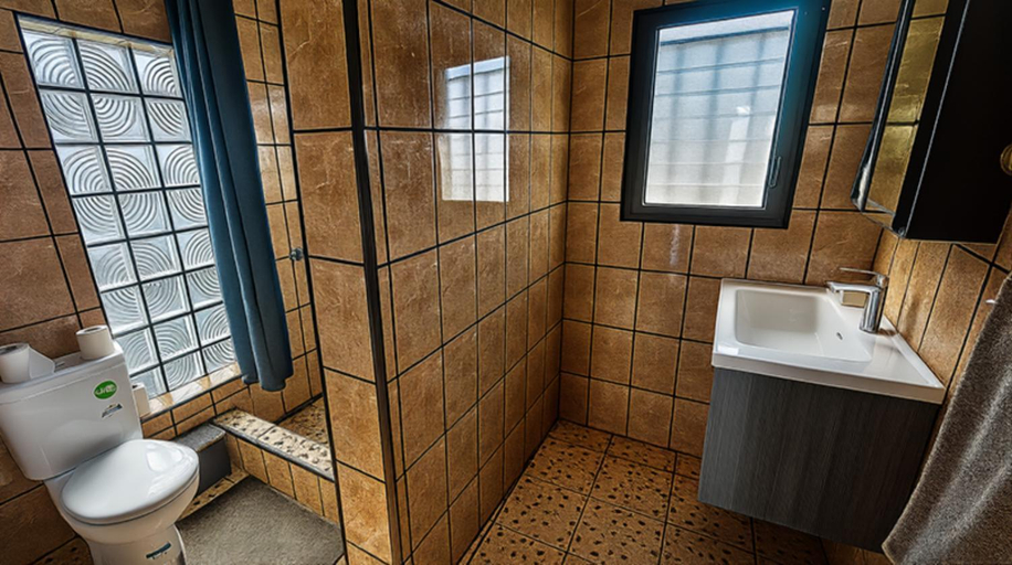 Bathroom, Hotel le MIAMIAM GLOUGLOU, Amoron'i mania