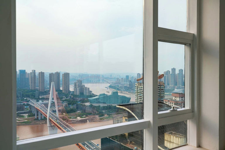 View from room 4, GUYU HOTEL, Chongqing