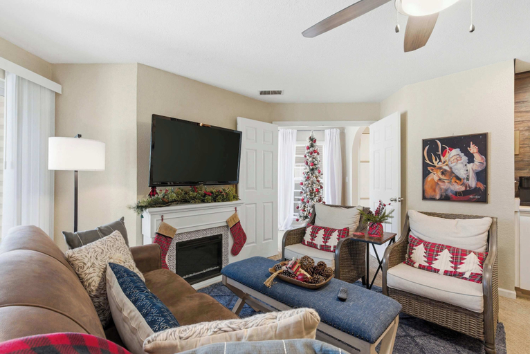 Living area 2, The Ozark Getaway Stay for 6, Stone
