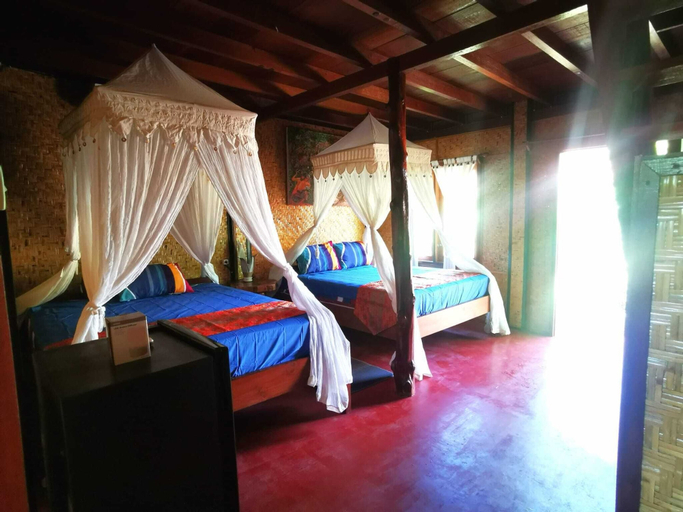 Bedroom 3, Kampung Meno Bungalows, Lombok