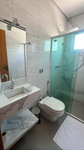 Bathroom 3, Pousada Cabana, Avare