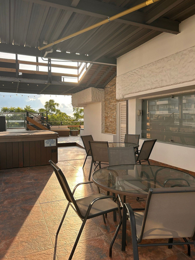 Outdoor dining, U-GO Torre Areia en Cabo Tortuga, Santa Marta (Dist. Esp.)
