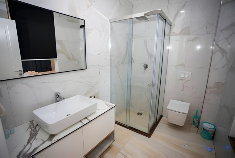 Bathroom 3, Tanushaj Beach Resort, Lezhës