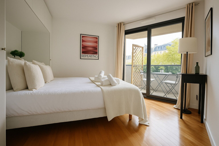 Room 2, Elegant Appartement au 19e, Paris