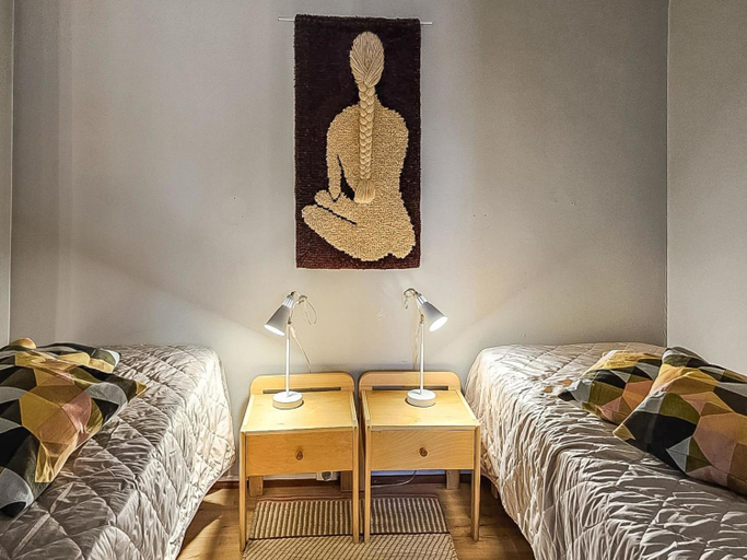 Bedroom, Holiday Home Saariselantie 8 a 8 by Interhome, Lapland