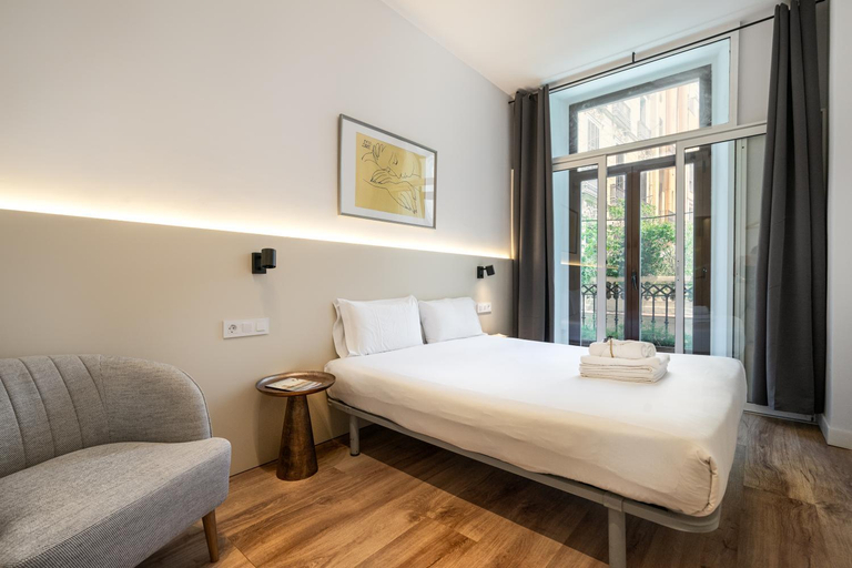 Bedroom 2, ハッピー アパートメンツ, Barcelona