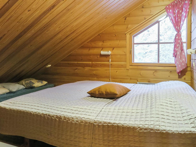 Bedroom 2, Holiday Home Riekkoluosto by Interhome, Lapland
