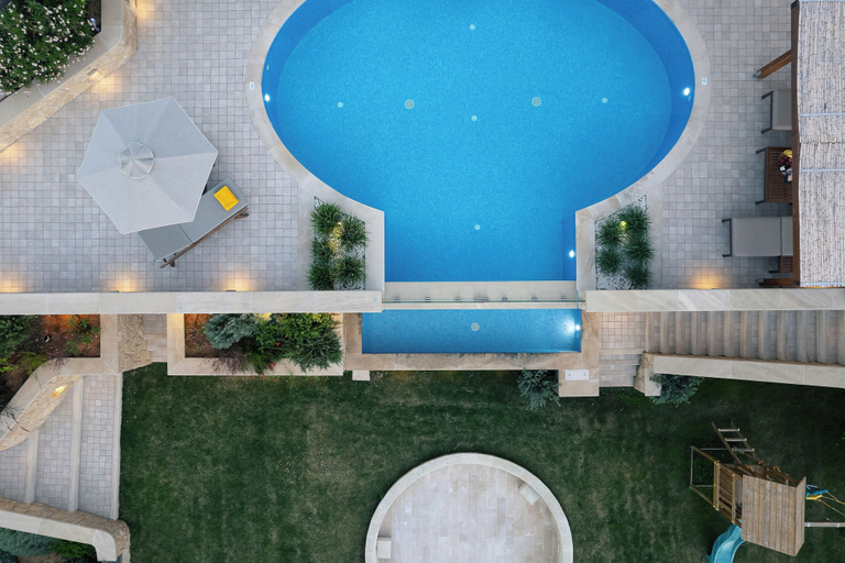 Aerial view 3, Vardina Villa, Crete