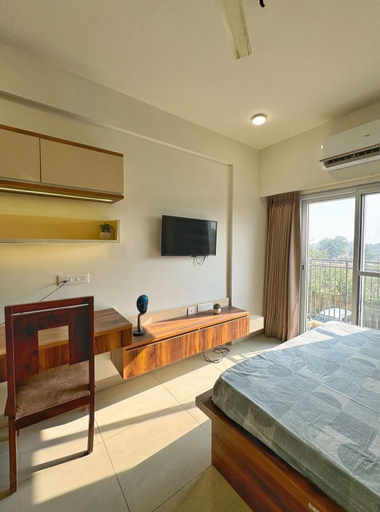 Bedroom, Ashadeep Rainbow Studios, Jaipur