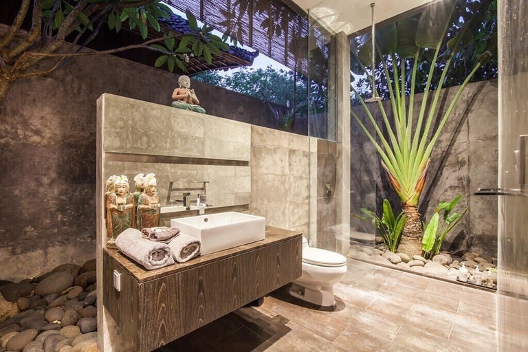 Bathroom 5, Modern 4BD Villa with Pool in Seminyak, Badung