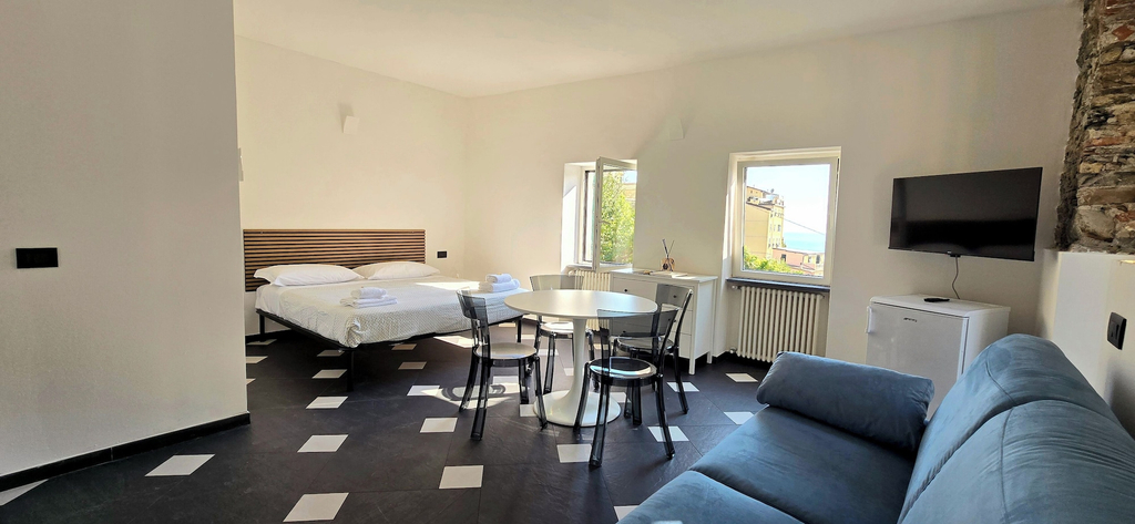 Living area 5, The Pirate's Penthouse- Bluchalet, La Spezia