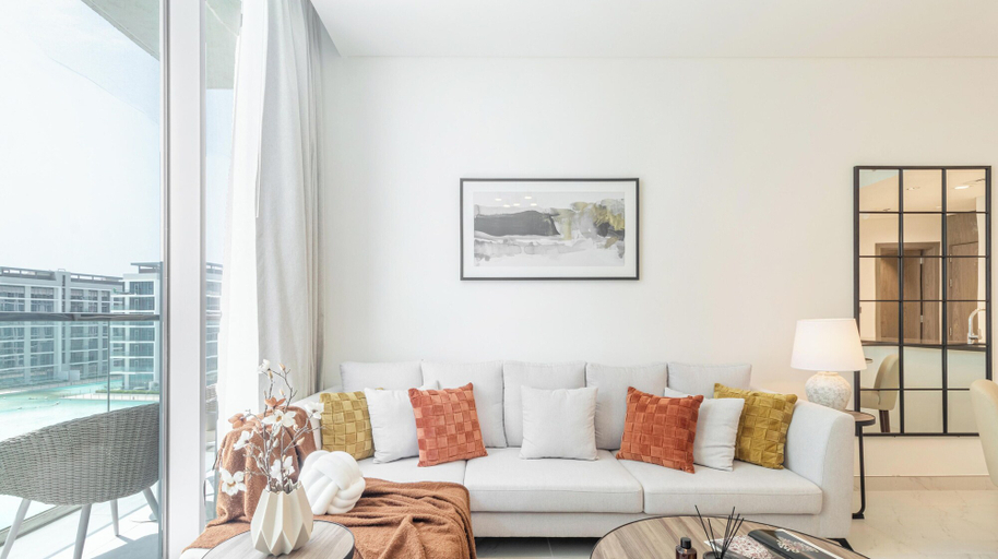 Living area 3, Manzil - Spacious 2BR near Dubai Mall, Dubai