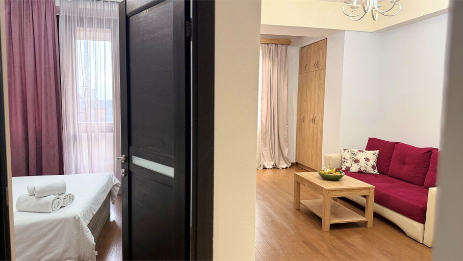 Living area 5, 1-Bedroom apt with Balcony by Sweet Home, Yerevan