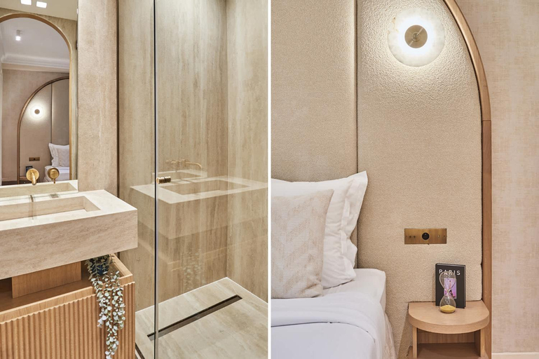 Bathroom 2, NEW/Suite Air-conditioned Opera/Louvre/ 2 BEDROOMS, Paris
