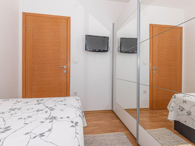 Bedroom 3, Villa Maria With Outdoor Pool, Ružić