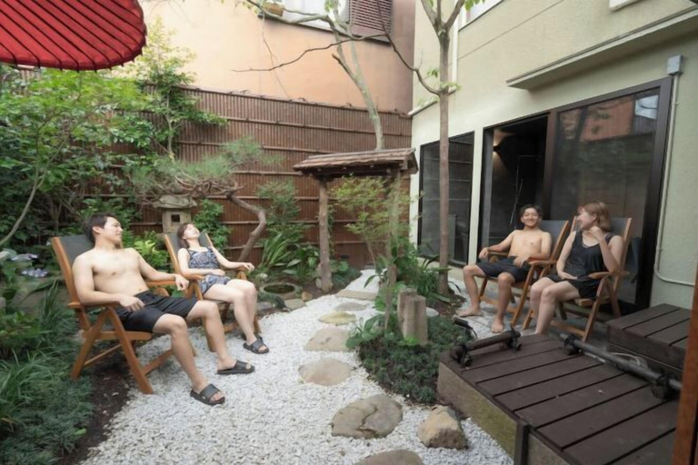 Terrace/patio, KONJAKUSO Nara Naramachi "MUSHIBUROYA" Sauna Villa, Nara