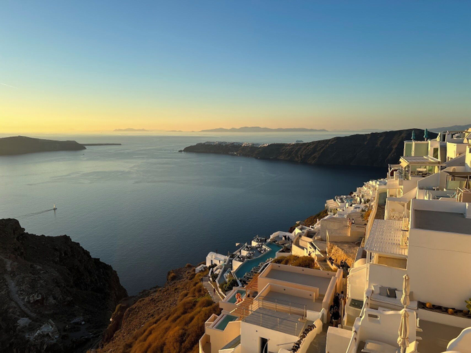 Aerial view 4, DIAMOND on the cliff Hotel &Suites, South Aegean