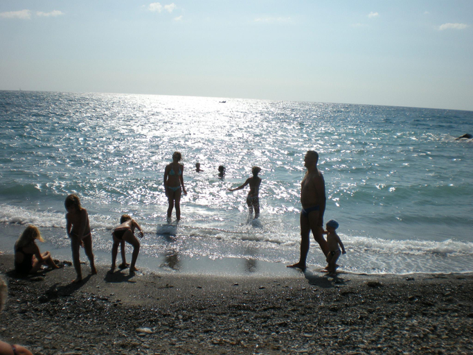 Beach, Casa Gialla in Villa Arcobaleno Imperia, Imperia