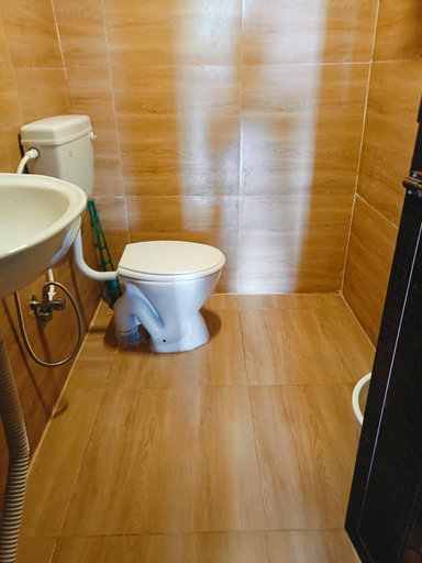 Bathroom, La Manche castle, Dindigul