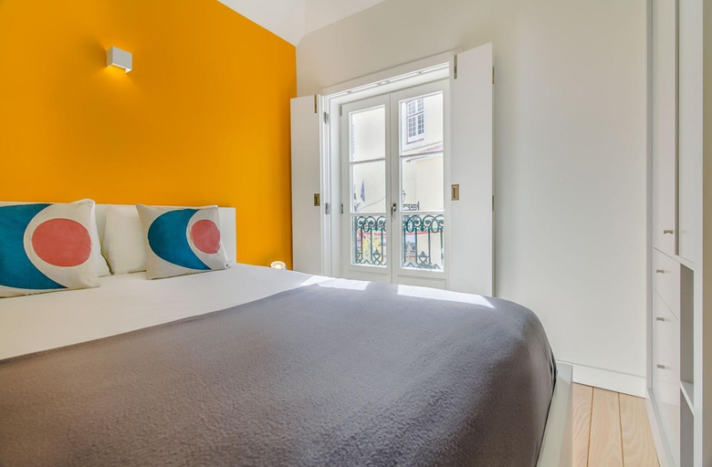 Bedroom 2, Design Apartment in Typical Alfama, Lisbon