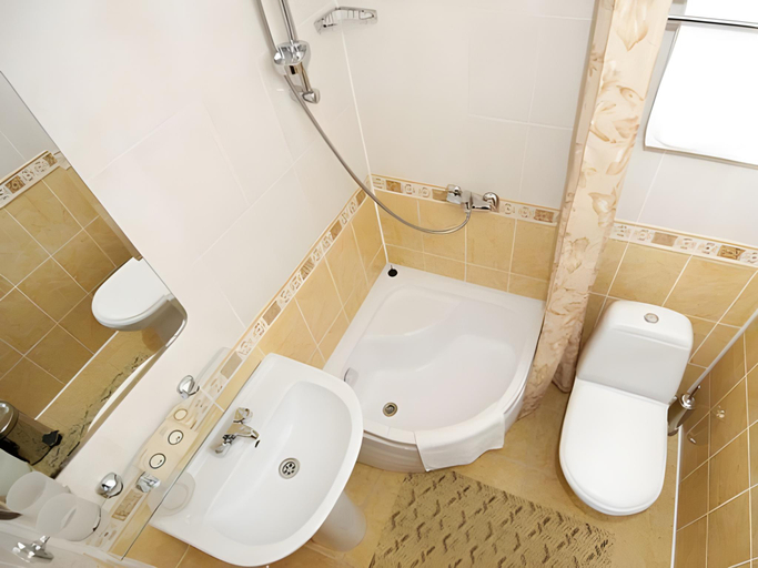 Bathroom 2, Laplandia Business Hotel, Monchegorsk gorsovet